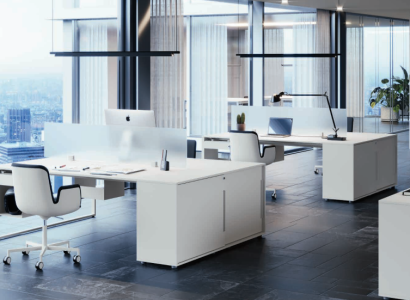 Schreibtisch Arbeitstisch Computertisch Doppelter Schreibtische mit Schublade